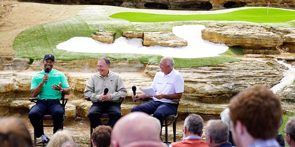 Johnny Morris, Tiger Woods and the Payne Stewart family partner to create the first TGR Design public access golf course in America